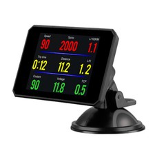 Head Up Display P16 Auto HUD OBD II OBD2 Auto Gauge Dash Proiettore Schermo