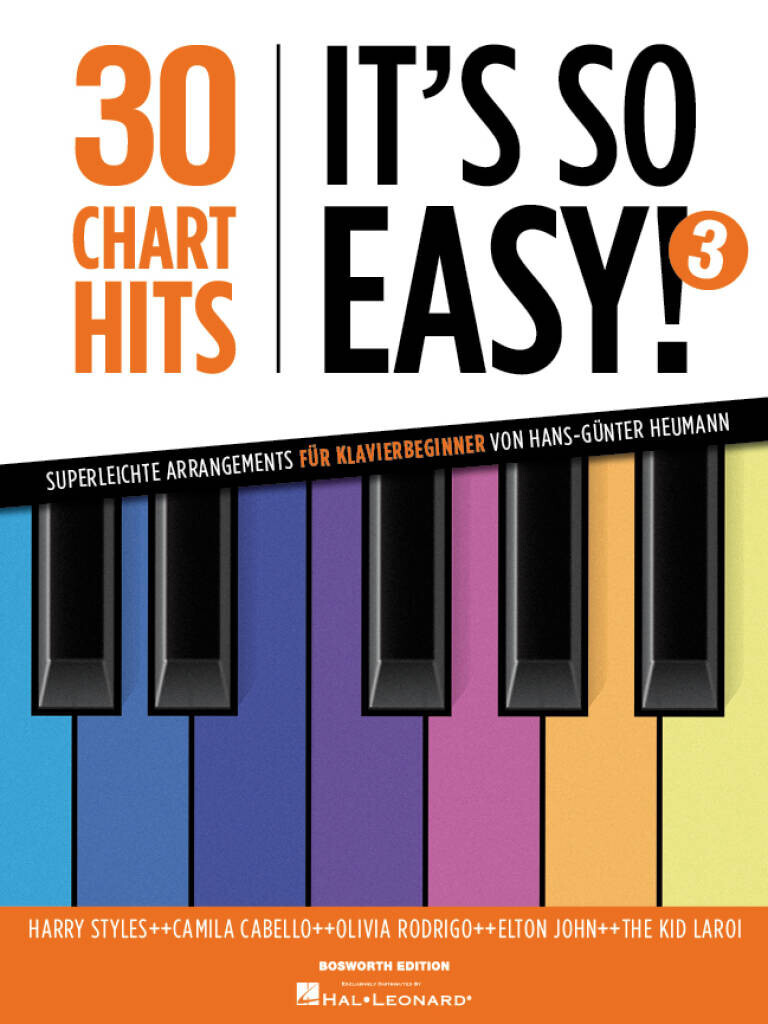 Bosworth Chor-Edition Songbook Klavier 30 Chart Hits - It's So Easy! Band 3 - Bild 2