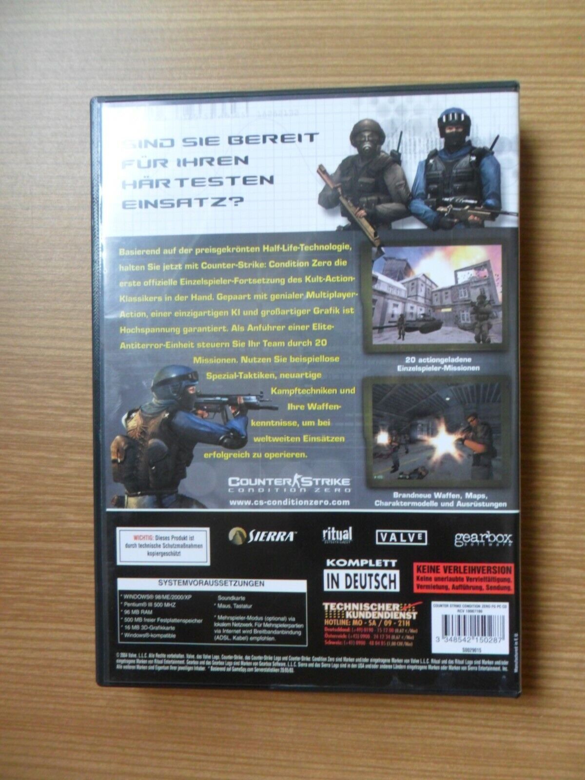 I found a box for Counter Strike Condition Zero in my local used game store  in Kyoto. Published by Capcom!? : r/counterstrike