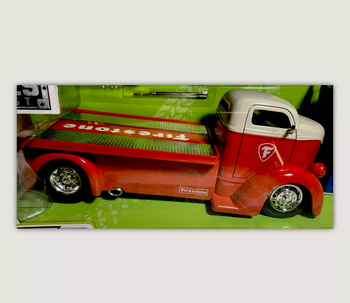 Jada Just Trucks 1947 Ford Coe Flatbed with extra wheels | eBay