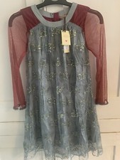 Ilovegorgeous Northern Lights Dress Slate Size 8-9 Bnwt Child’s
