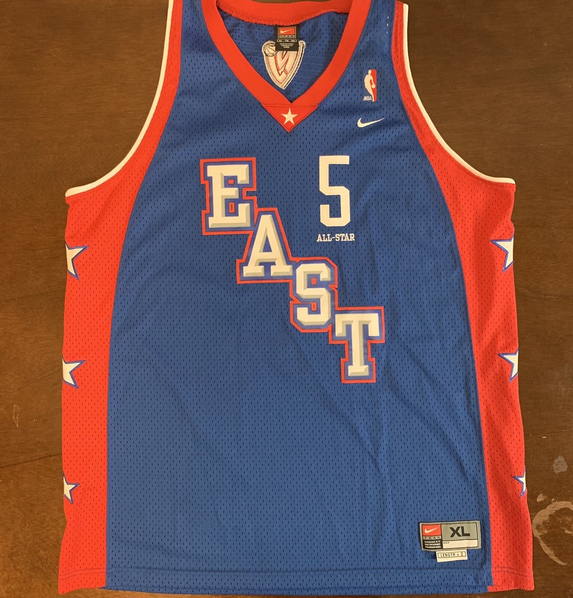 Rare Vintage Nike 2004 NBA All Star Game New Jersey Nets Jason