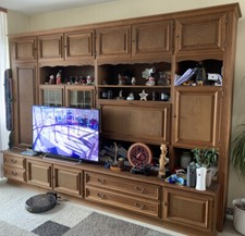 Allzweckschrank aus Holz für Wohnzimmer