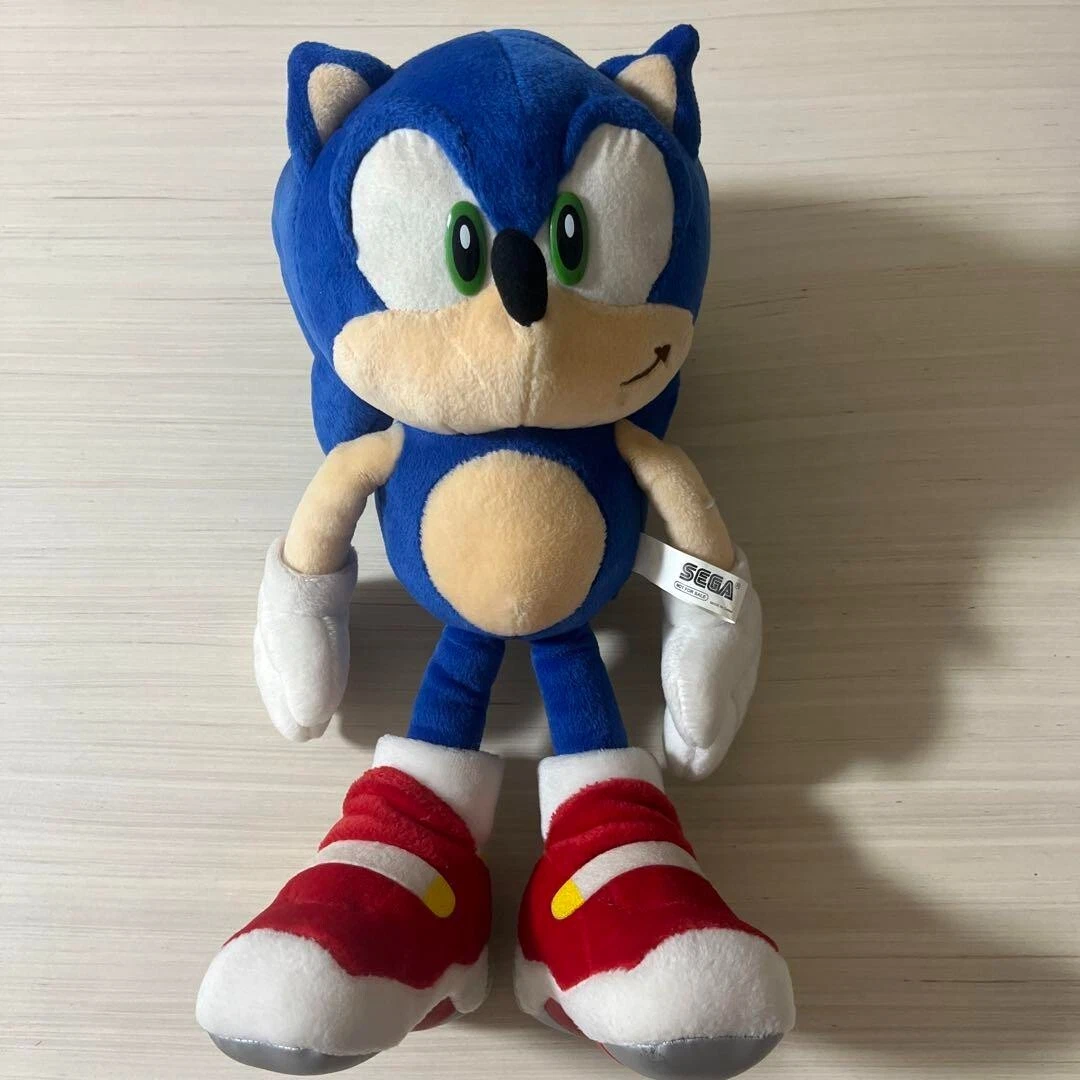 Sonic Adventure 2 SHADOW the Hedgehog SEGA Japan 2001 Plush Doll 15 TAG SA2