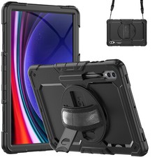 For Samsung Galaxy Tab A9 Plus / S9 FE Heavy Duty Rugged Case Screen Protector