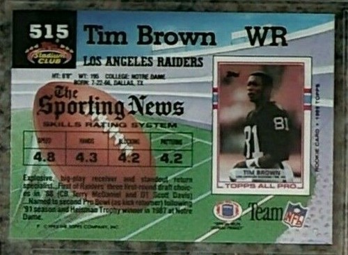 1992 Topps Stadium Club Football Series 2 Pick A Card #451-#600 - Complete A Set - Bild 131 von 299