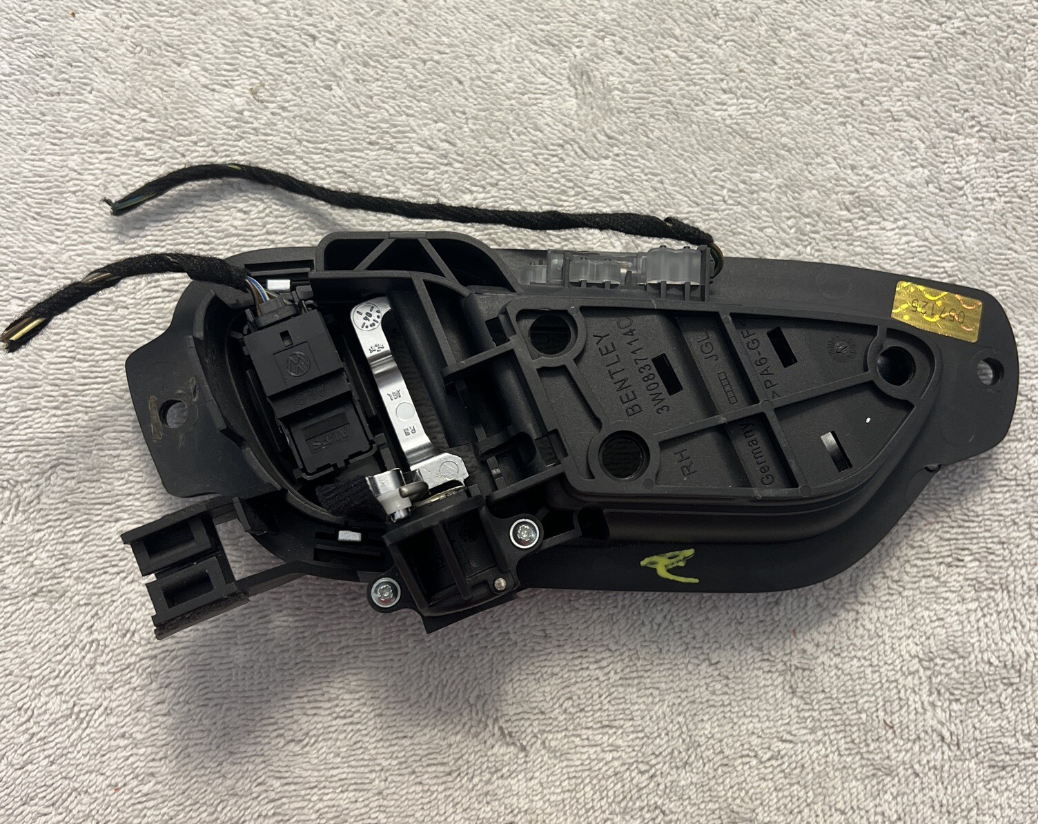 Bentley Continental GT 2003-2011 Interior RH Pass Door Handle OEM 3W0837114C