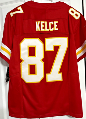 Kansas City Chiefs KELCE 87 ユニフォーム Nike Men's Kansas City Chiefs Travis Kelce #87 Red Game Jersey