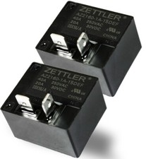 ( Pack of 2)  American Zettler AZ2160-1A-15DEF - 40 A Miniature Power Relay