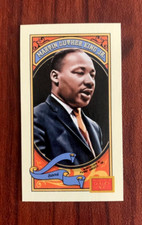 2014 Panini Golden Age MARTIN LUTHER KING Jr. Mini Hindu Brown Back #82 MLK