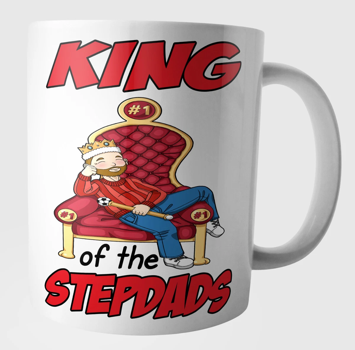 Step Dad Funny Birthday Fathers Day Christmas Gifts King of The
