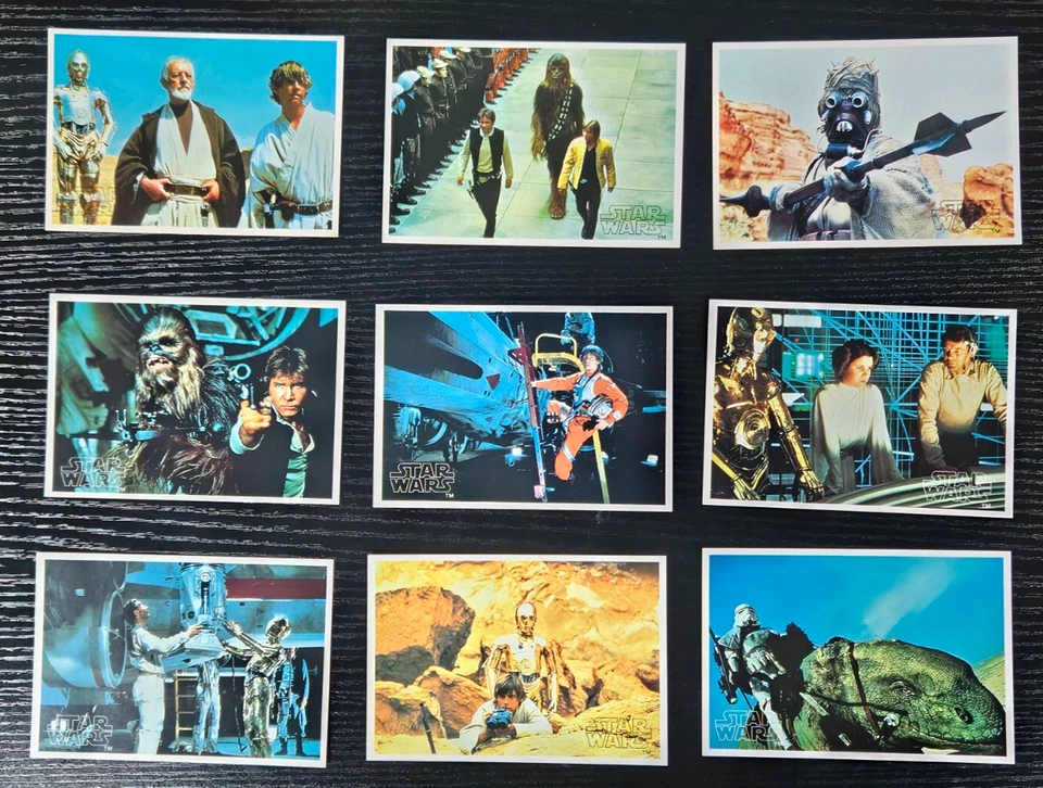 36 Card 1977 Star Wars Topps Yamakatsu Large Japanese Complete Card Set S3 - Image 4 of 4