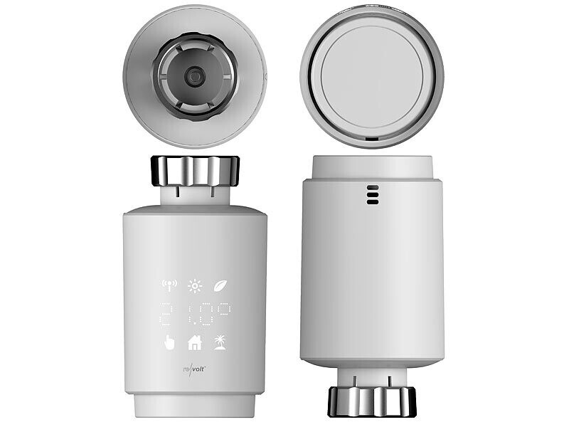 Thermostat connecté Revolt programmable avec contrôle à distance Wi-Fi - 4
