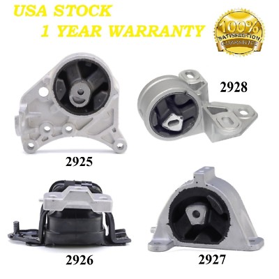 4 PCS MOTOR & AUTO TRANS MOUNT FIT 2001-2003 CHRYSLER VOYAGER 3.3L