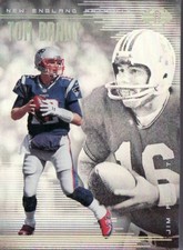 2018 TOM BRADY/JIM PLUNKETT PANINI ILLUSIONS FOOTBALL