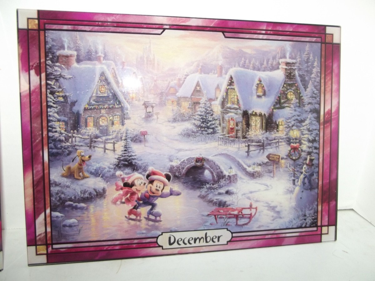 Disney Thomas Kinkade Magical Seasons Perpetual Calendar