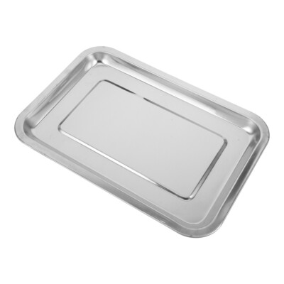  Stainless Baking Trays Flour Sifter Roaster Pan Grilling Platter