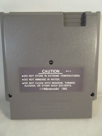 ORB-3D (NES Nintendo Entertainment System, 1985) Cartridge and Dust Sleeve