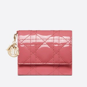 lady dior lotus wallet