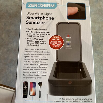 Zero germ Ultraviolet Light Smartphone Saniiizer