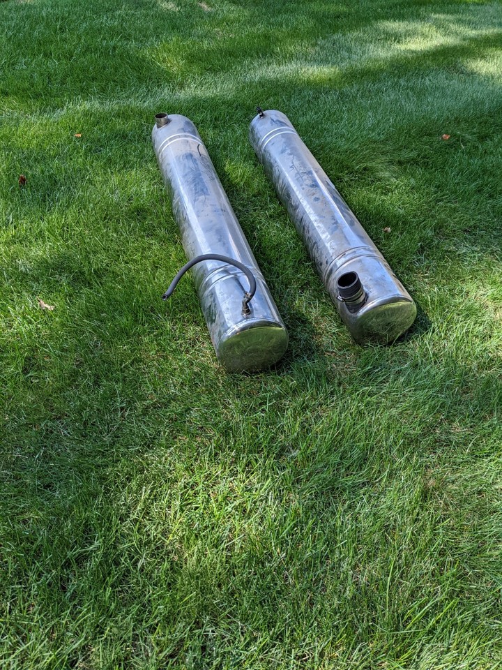 Jet Boat Fuel Tanks Twin Stainless eBay