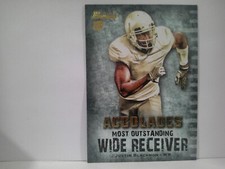 2012 Bowman Accolades #BACJB Justin Blackmon