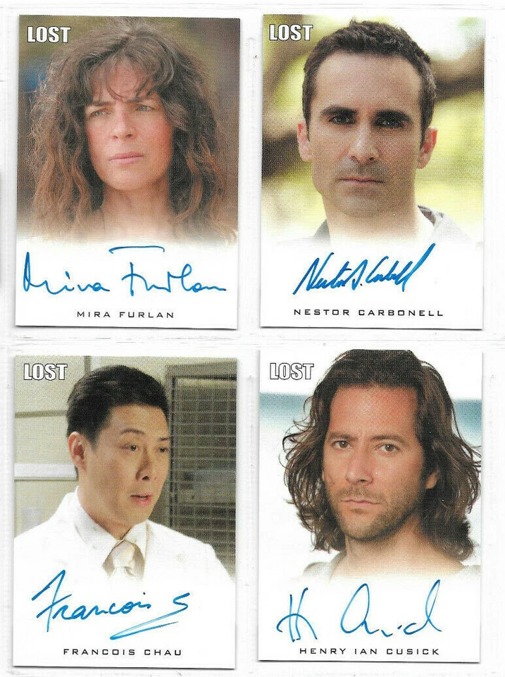 LOST Seasons 1 thru 5 - Autograph & Relic Card Selection NM Rittenhouse 2010 - Image 2 of 4