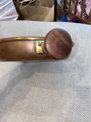 Copper Tapiol Made in Portugal wood stub handles with brass