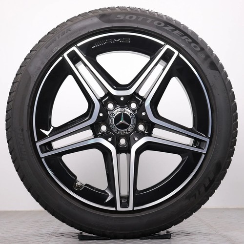 Winterräder 18Zoll Mercedes A-Klasse 177 CLA 118 Original Felgen A1774011500 6mm - Bild 2 von 10