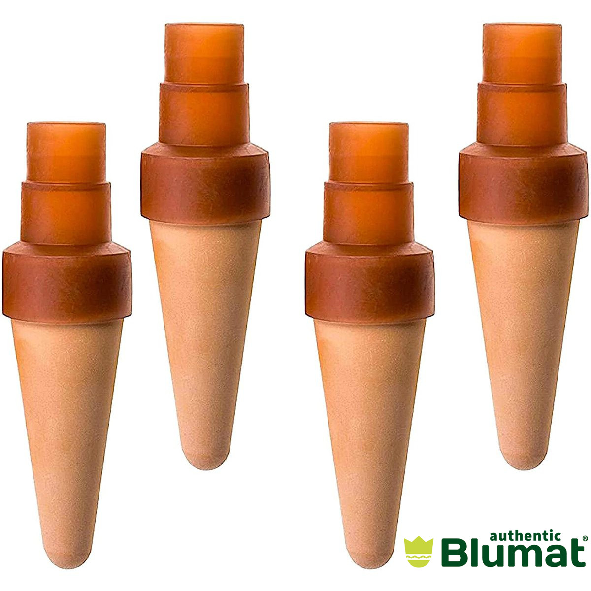 Blumat  XL Bottle Adapter (4 Stakes) - Automatic Vacation Plant Watering Sensor