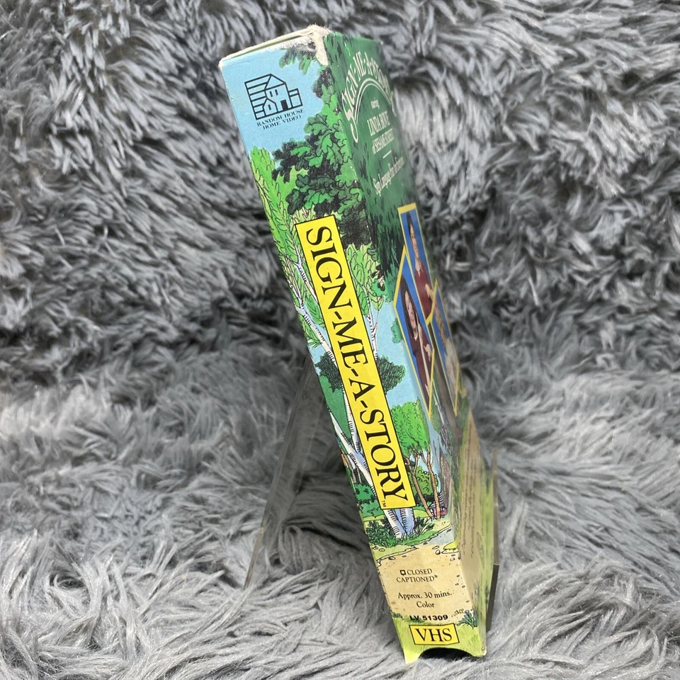 Sign-Me-a-Story: Sign Language Fun for Everyone! VHS Tape 1987 Linda Bove - Image 3 of 4