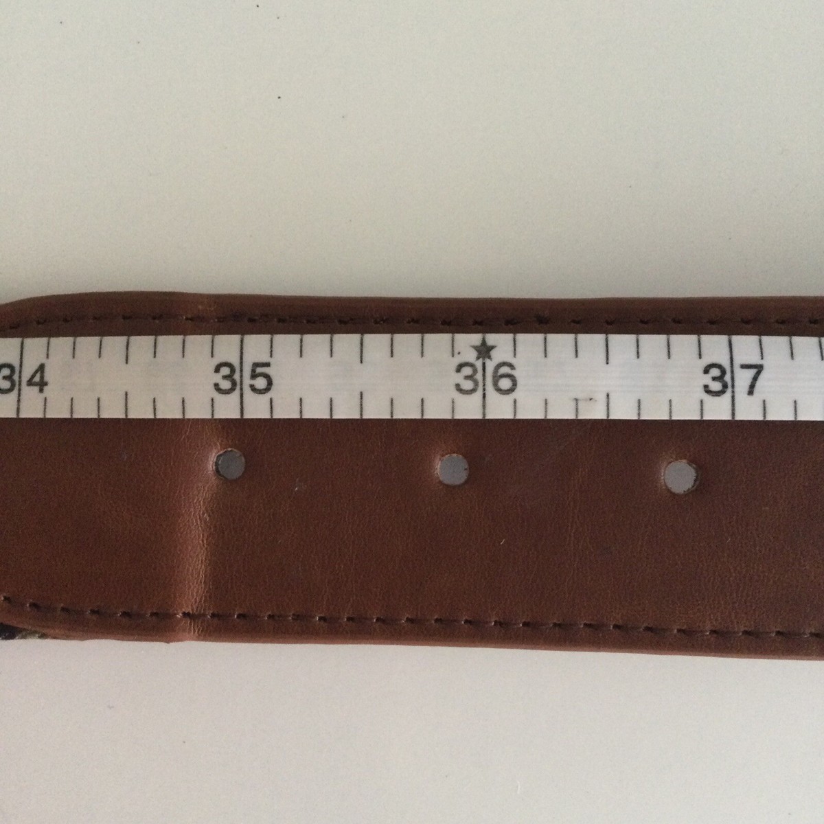 Stussy Leather /Cotton Brown Belt Size L/XL | eBay