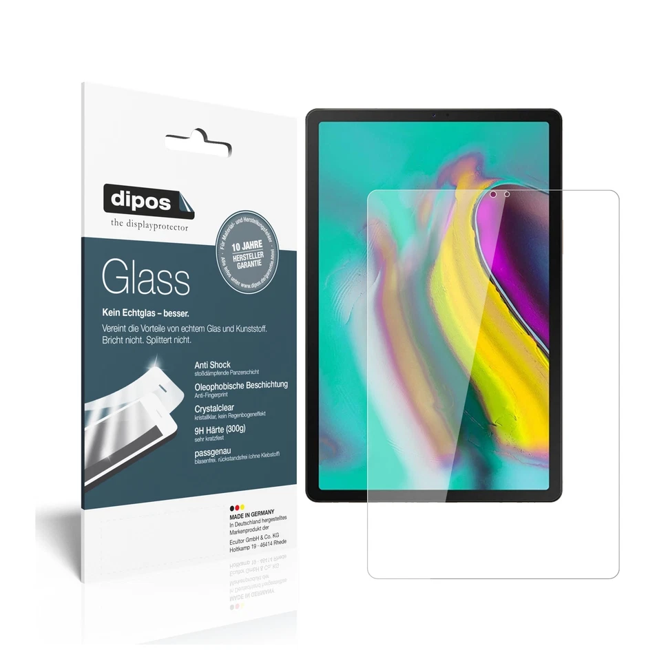 Screen Protector for Samsung Galaxy Tab S5e 10.5 inch Flexible Glass 9H dipos - Image 2 of 4