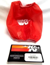 K&N FILTERS RC-5100DR Pre Filter AIR CLEANER WRAP COVER Open Top 7" Tall 6" Diam