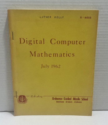 Digital Computer Mathematics July 1962
