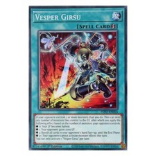 INFO-EN064 Vesper Girsu Common 1st Edition YuGiOh Card