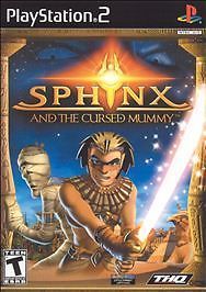 Sphinx the Cursed Mummy PLAYSTATION (PS2) Action Adventure