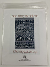 Long Dog Samplers The Stag Party Counted Cros...