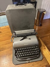 1949 Remington Rand Miracle Tab Typewriter serial # AT19476187 w/Hard Case *READ thumbnail