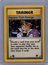 POKEMON IMPOSTER OAK'S REVENGE 76/82 TEAM ROCKET 1ST EDITION NM