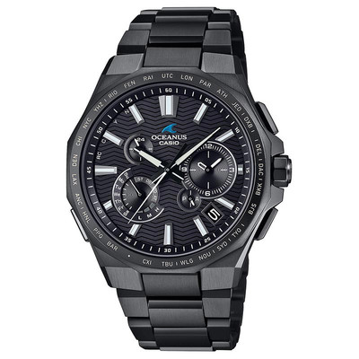 CASIO OCEANUS OCW-T6000B-1AJF Black Titanium Radio Solar Men's Watch New in Box