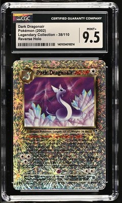 Dark Dragonair ホロカード　ハクリュー　リバホロ ポケモンカード CGC 9.5 Dark Dragonair Reverse Holo 38/110 Legendary Collect