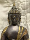 Buddha Statue Solid Brass Made In India 14 Inches Tall — photo 2
