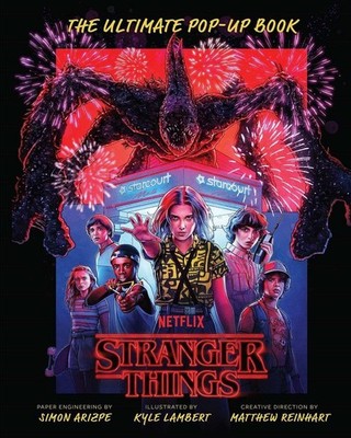 Stranger Things: The Ultimate Pop-Up Book by Simon Arizpe Hardcover Book