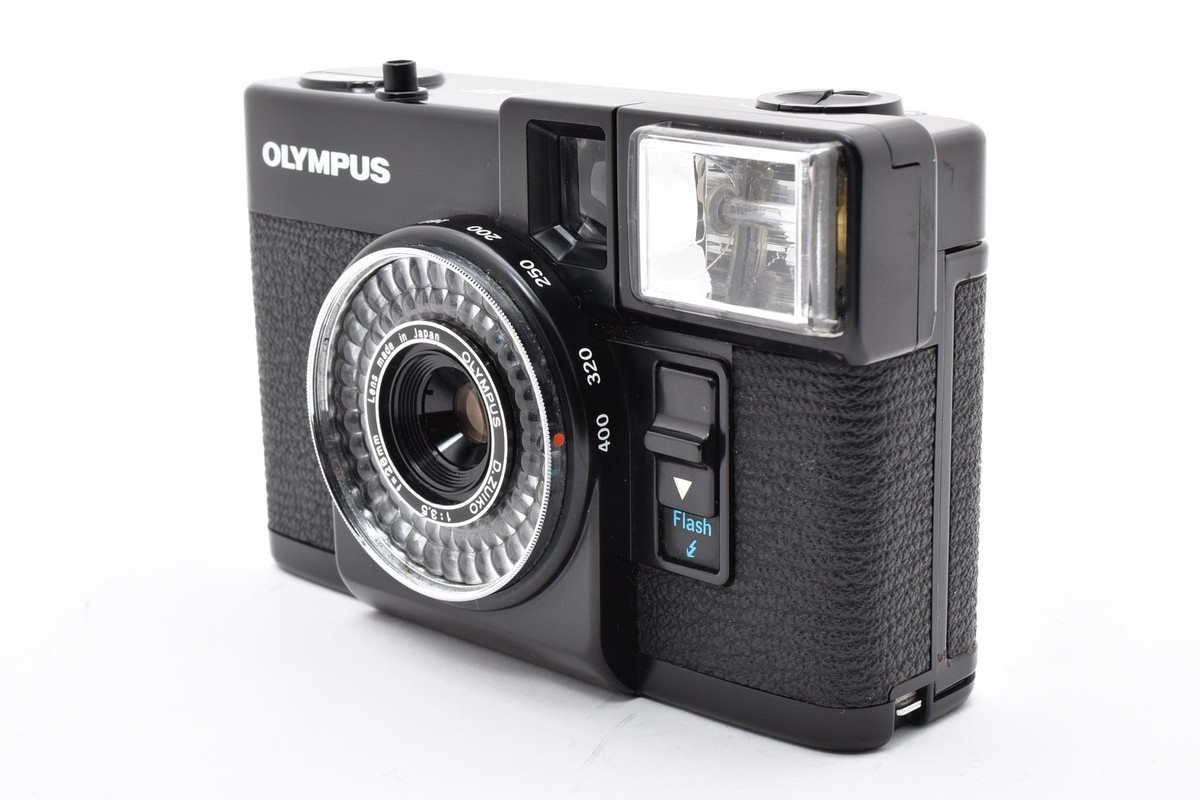 Olympus Pen Camera Half Frame EF FT Black Film Rare black PEN