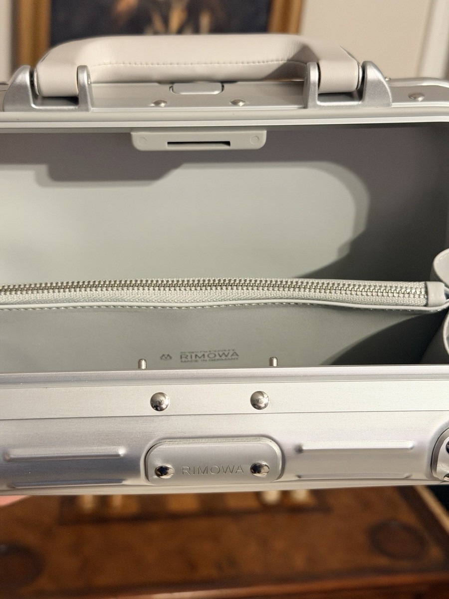 RIMOWA Silver Personal Cross-Body Bag 19 - Excellent Condition! | eBay