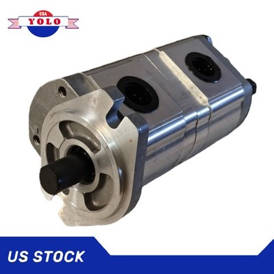 HGP-33A-F6/6R Shaft Diameter 15.87mm New For Hydraulic Tandem Double Gear Pump