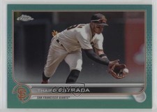 2022 Topps Chrome Update Aqua Refractor 234/250 Thairo Estrada #USC18 13c1