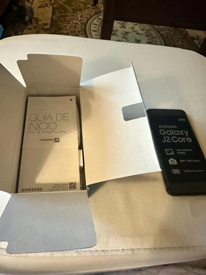 NEW IN BOX SAMSUNG GALAXY J2 CORE SM-J260M/DS 8 GB UNLOCKED DUAL-SIM 8 MP PHONE - Image 3 of 4