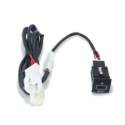 Für  Golf Jetta MK6 Scirocco  Auto Steckdoes QC3.0 USB Ladegerät Buchse